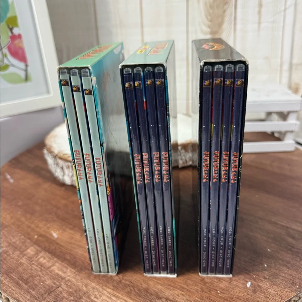Futurama DVD Box Set Volumes 1, 3, and 4